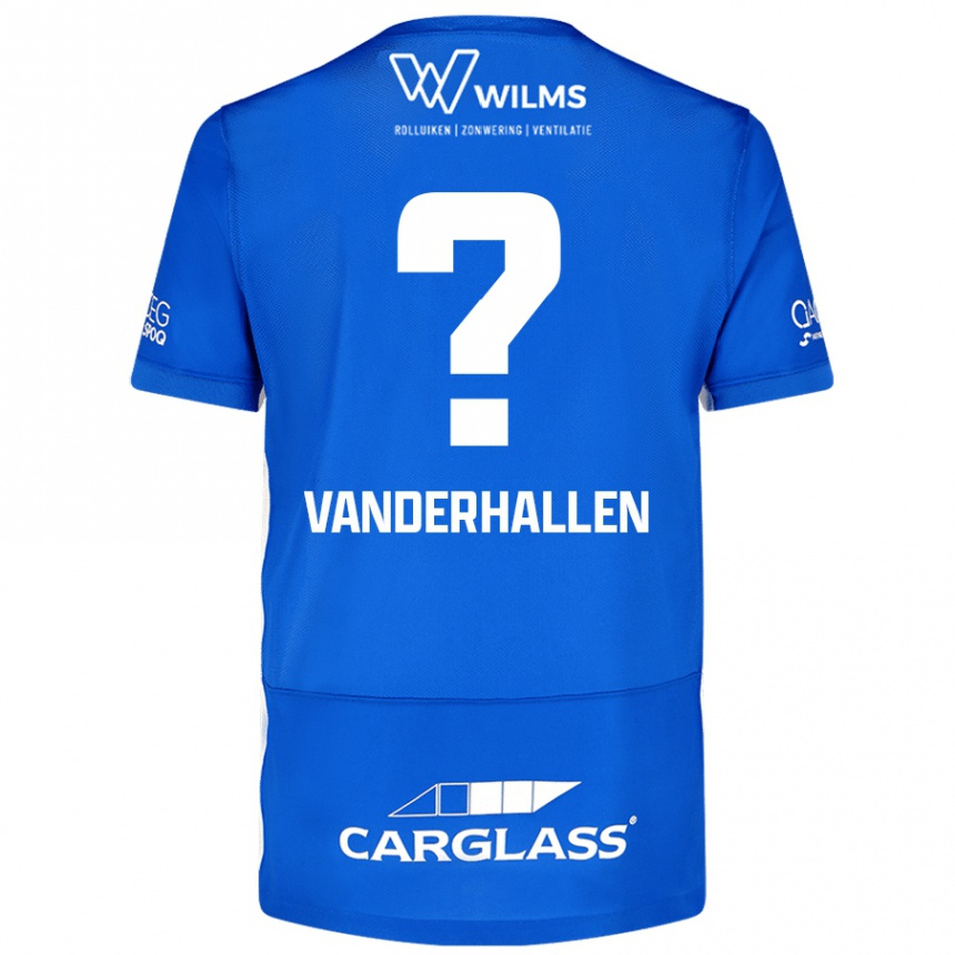 ילדים כדורגל Yari Vanderhallen #0 כְּחוֹל ג'רזי ביתית 2024/25