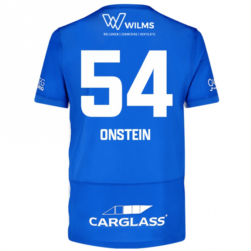 ילדים כדורגל Juwensley Onstein #54 כְּחוֹל ג'רזי ביתית 2024/25