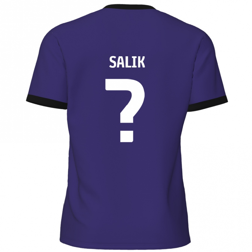 ילדים כדורגל Tanil Salik #0 סָגוֹל הרחק ג'רזי 2024/25