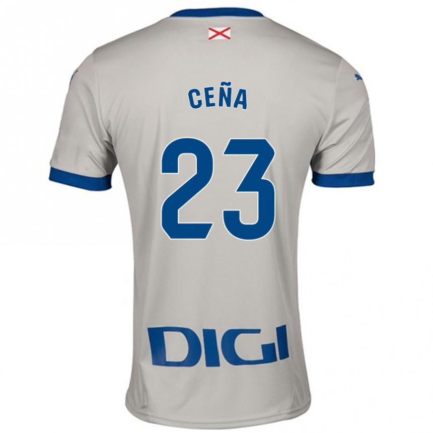 ילדים כדורגל Marcos Ceña #23 אפור בהיר הרחק ג'רזי 2024/25