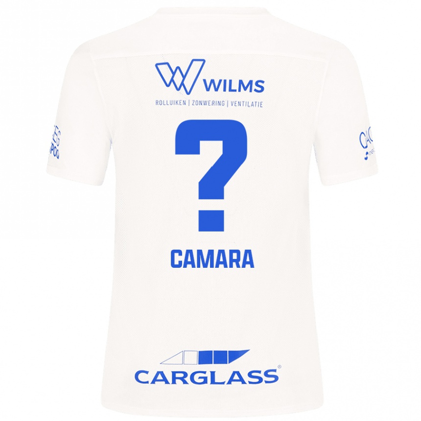 ילדים כדורגל Ali Camara #0 לָבָן הרחק ג'רזי 2024/25