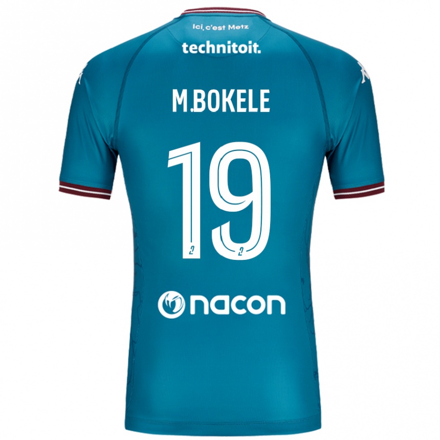 ילדים כדורגל Morgan Bokele #19 בלו בנזין הרחק ג'רזי 2024/25