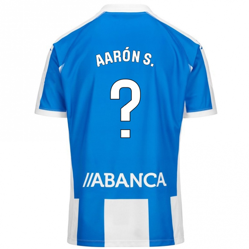גברים כדורגל Aarón Sánchez #0 כחול לבן ג'רזי ביתית 2024/25