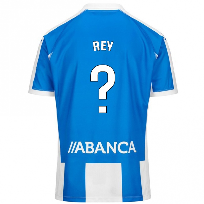 גברים כדורגל José Rey #0 כחול לבן ג'רזי ביתית 2024/25