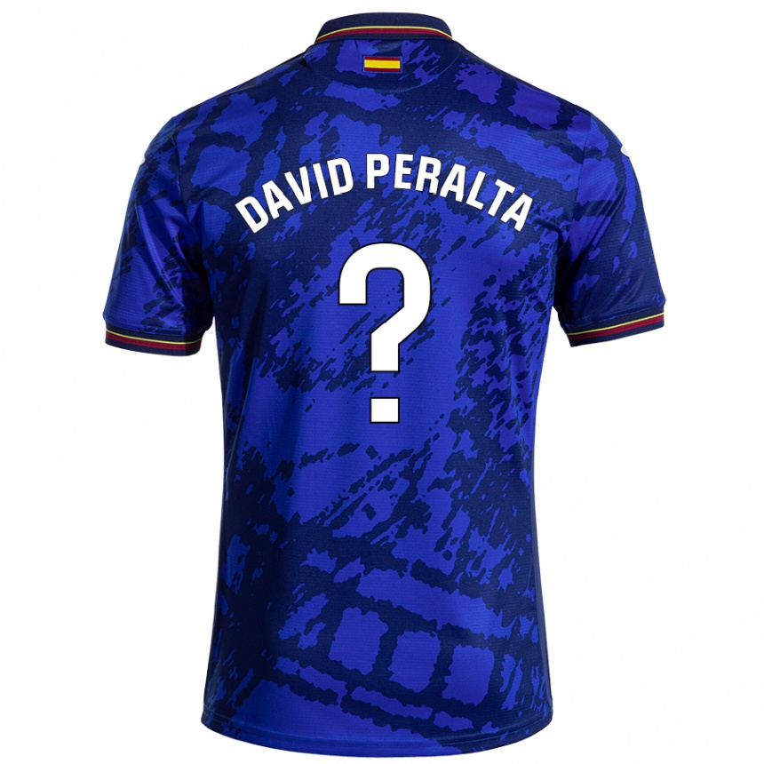 גברים כדורגל Juan David Peralta #0 כחול כהה יותר ג'רזי ביתית 2024/25