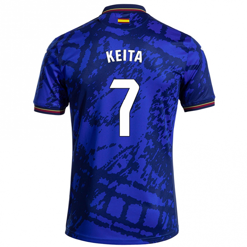 גברים כדורגל Abdoulaye Keita #7 כחול כהה יותר ג'רזי ביתית 2024/25