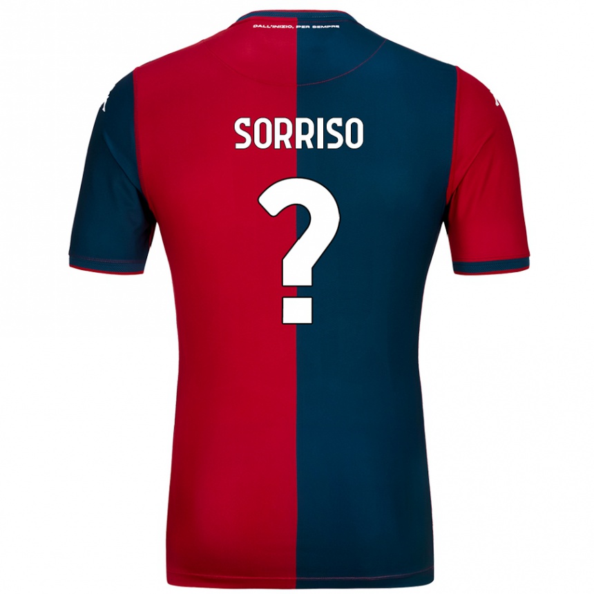 גברים כדורגל Sorriso #0 אדום כחול כהה ג'רזי ביתית 2024/25