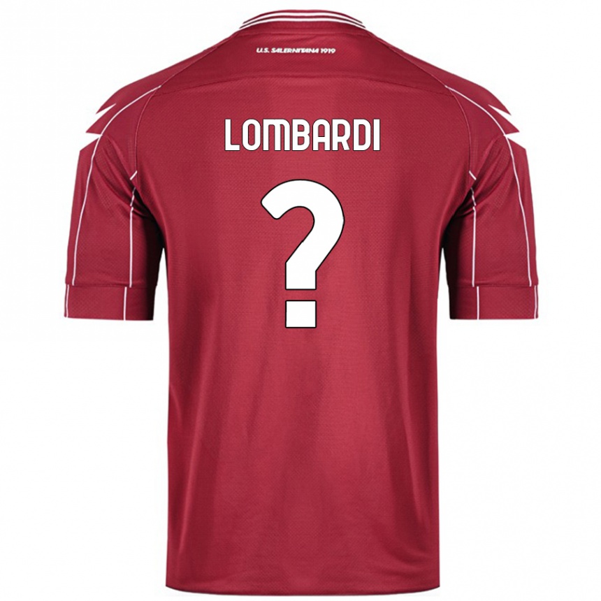גברים כדורגל Lorenzo Lombardi #0 בורדו ג'רזי ביתית 2024/25