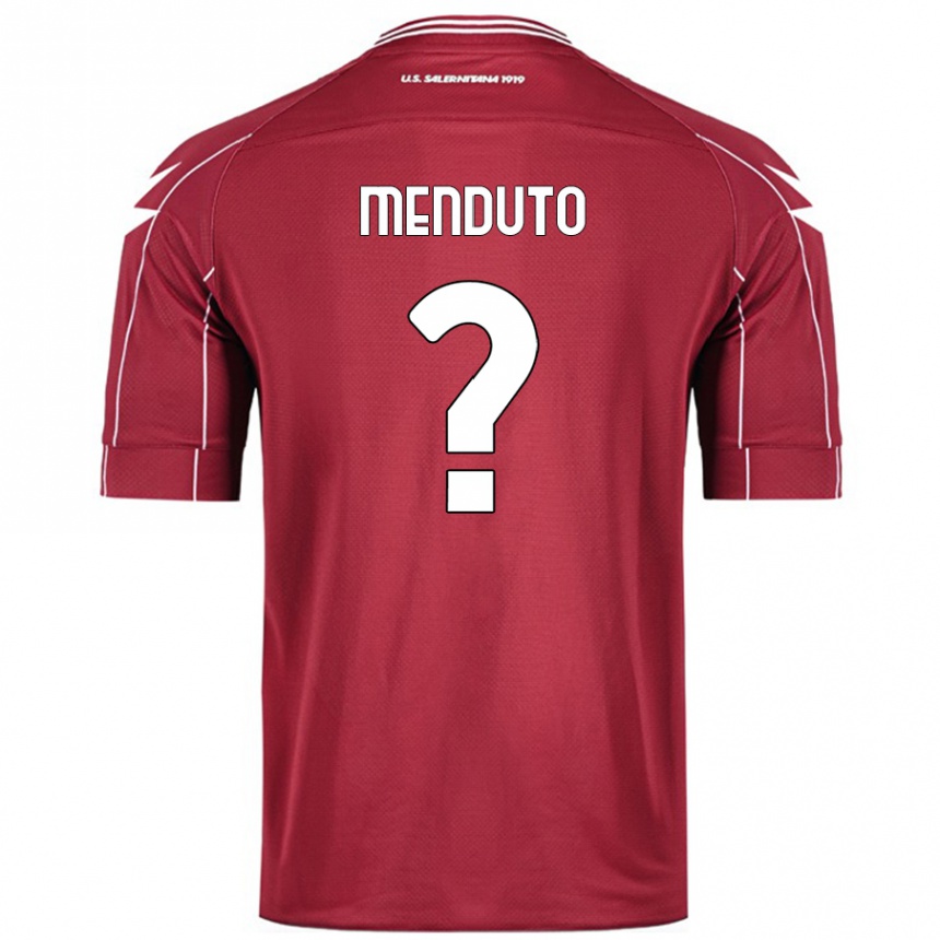 גברים כדורגל Walter Menduto #0 בורדו ג'רזי ביתית 2024/25