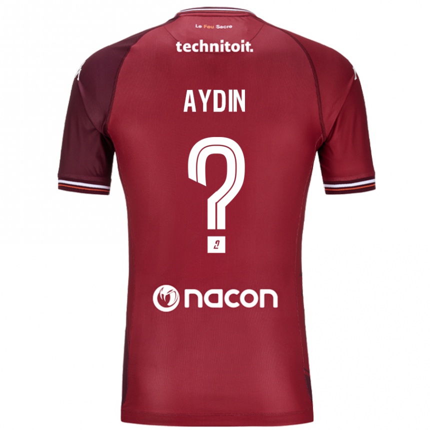 גברים כדורגל Oguzhan Aydin #0 גרנאטה אדומה ג'רזי ביתית 2024/25