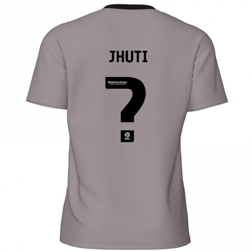 גברים כדורגל Reece Jhuti #0 אָפוֹר הרחק ג'רזי 2024/25