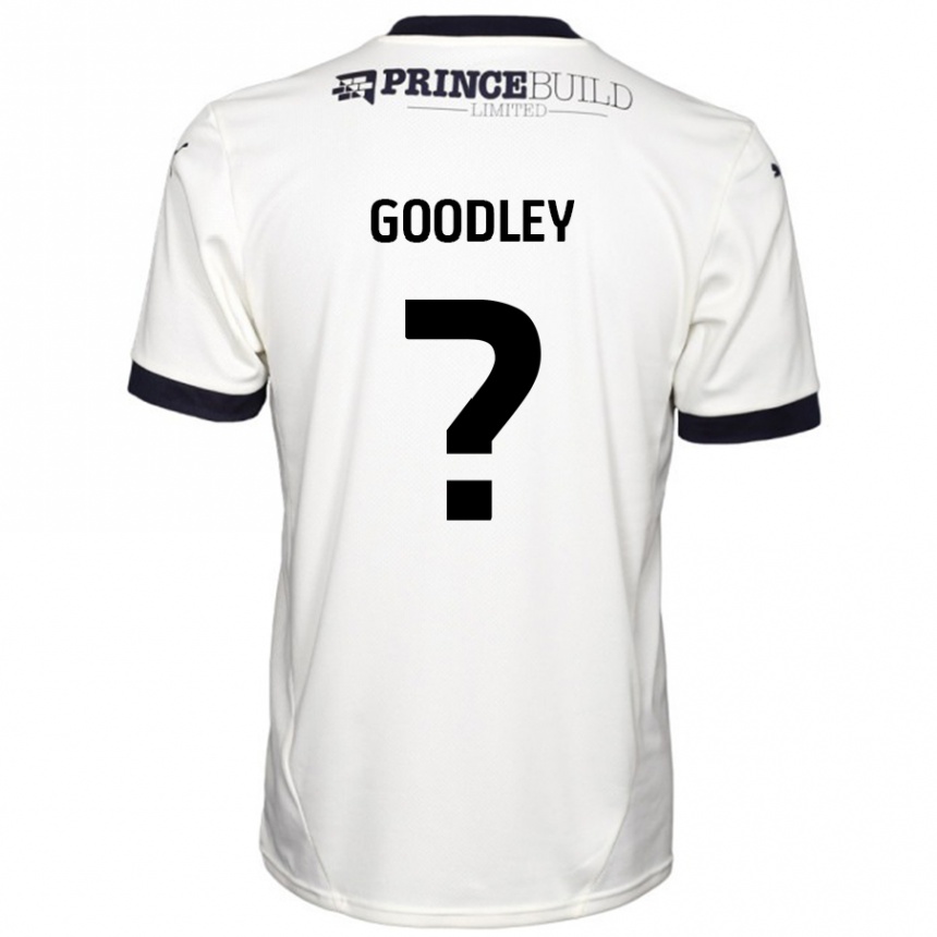 גברים כדורגל Jacob Goodley #0 לבן שחור הרחק ג'רזי 2024/25