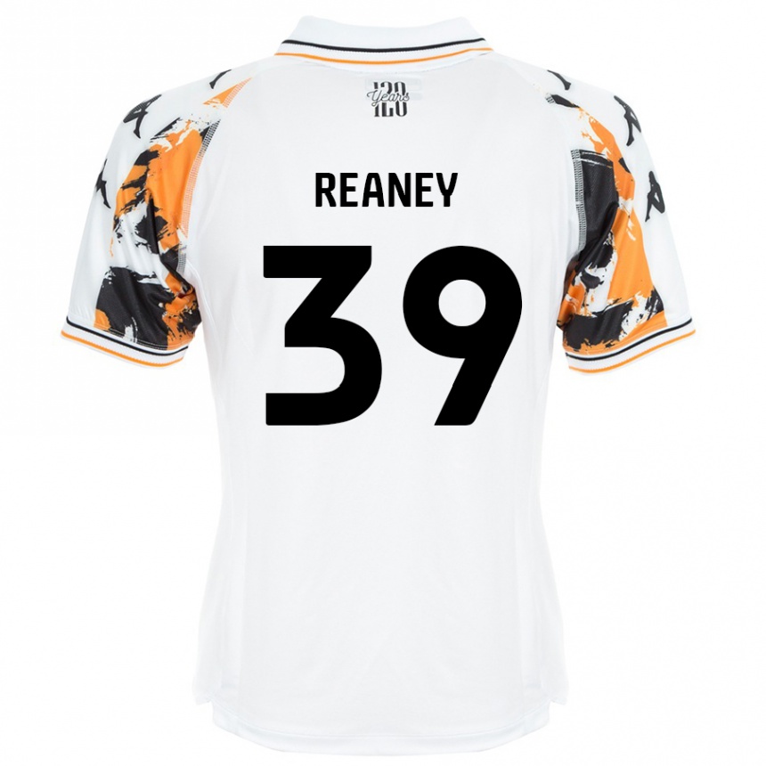 גברים כדורגל Mollie Reaney #39 לָבָן הרחק ג'רזי 2024/25