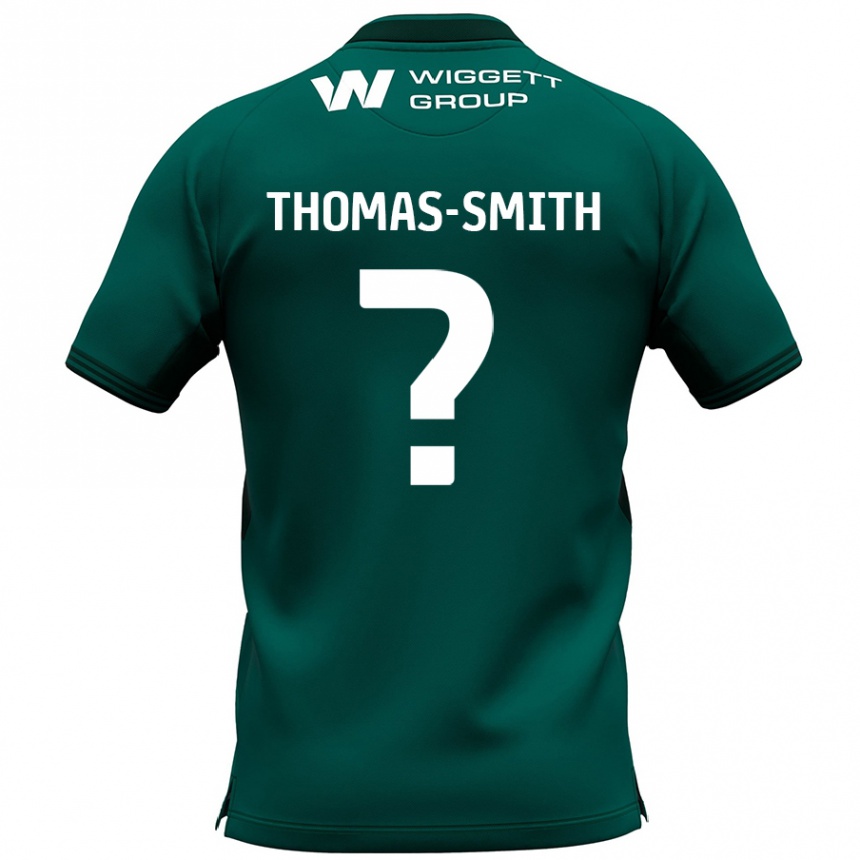 גברים כדורגל Jaydon Thomas-Smith #0 יָרוֹק הרחק ג'רזי 2024/25