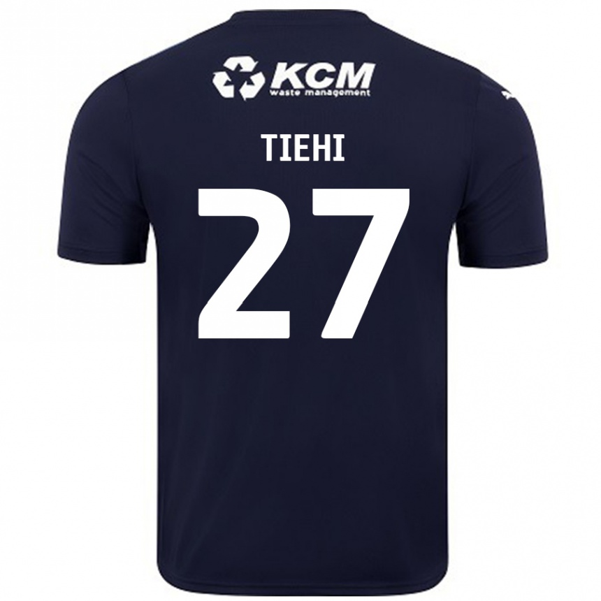 גברים כדורגל כרייסט טייהי #27 כָּחוֹל כֵּהֶה הרחק ג'רזי 2024/25