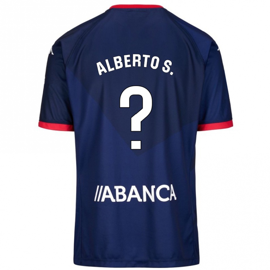 גברים כדורגל Alberto Sánchez #0 כָּחוֹל כֵּהֶה הרחק ג'רזי 2024/25