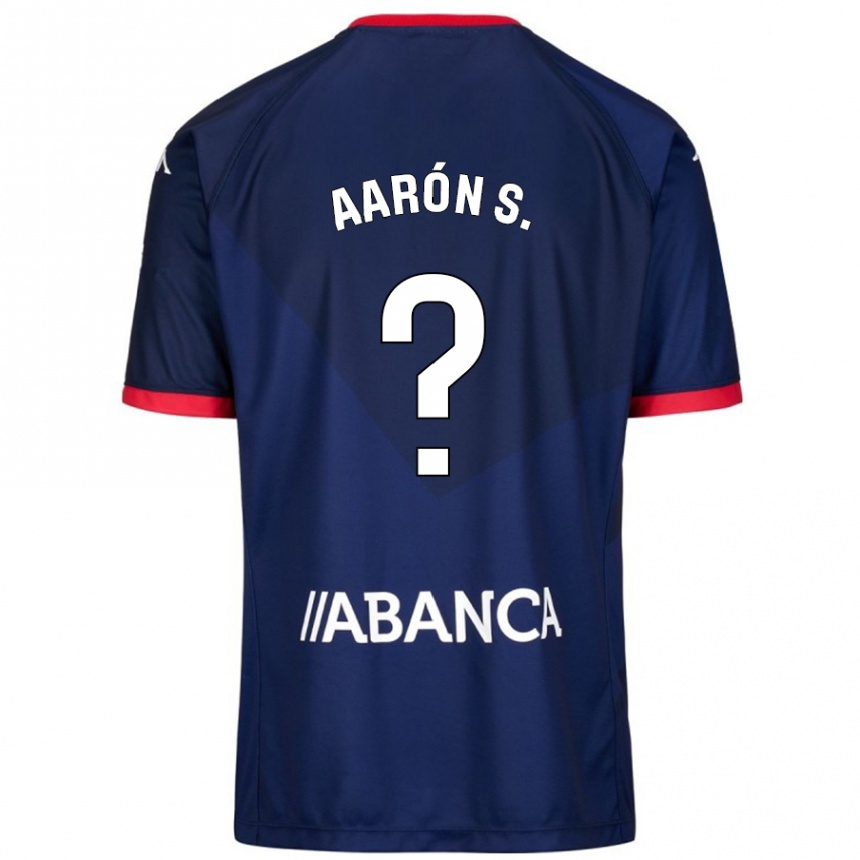 גברים כדורגל Aarón Sánchez #0 כָּחוֹל כֵּהֶה הרחק ג'רזי 2024/25