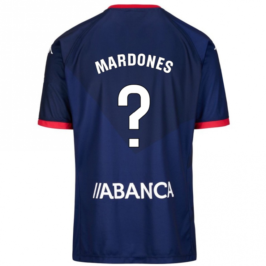 גברים כדורגל Alvaro Mardones #0 כָּחוֹל כֵּהֶה הרחק ג'רזי 2024/25