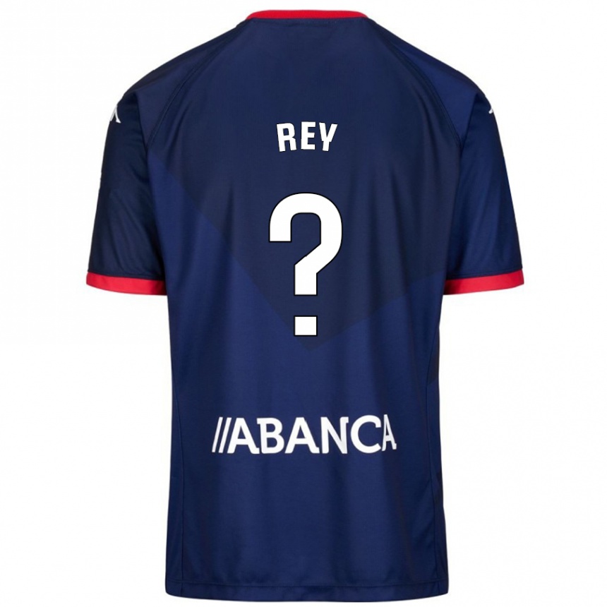 גברים כדורגל José Rey #0 כָּחוֹל כֵּהֶה הרחק ג'רזי 2024/25