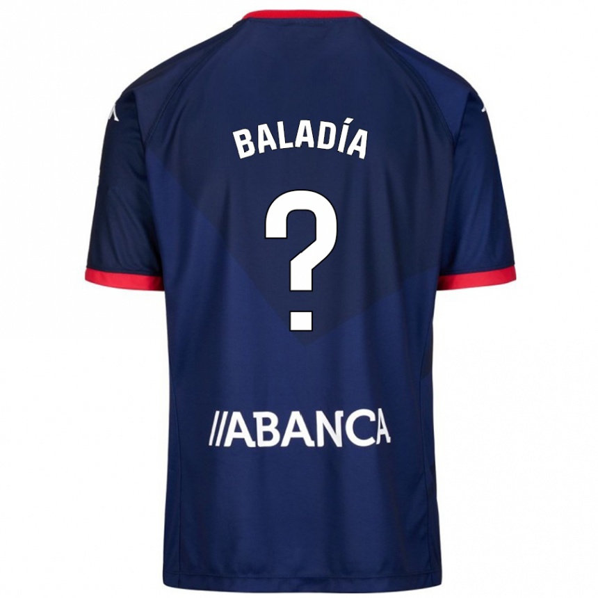 גברים כדורגל Álvaro Baladía #21 כָּחוֹל כֵּהֶה הרחק ג'רזי 2024/25
