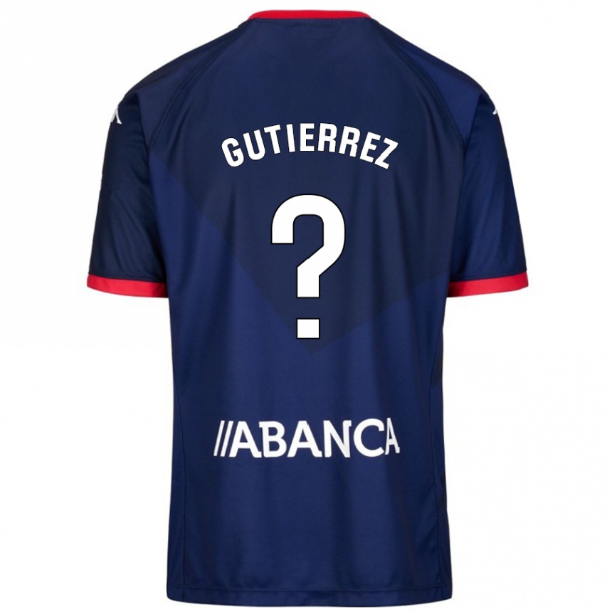 גברים כדורגל Laura Gutiérrez #12 כָּחוֹל כֵּהֶה הרחק ג'רזי 2024/25