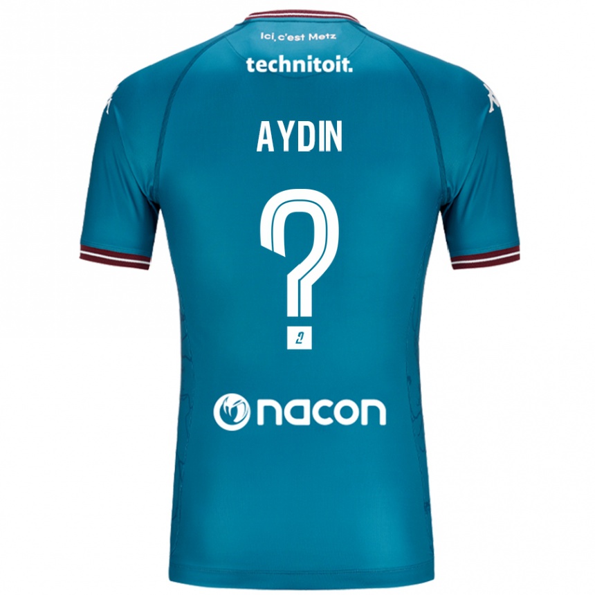 גברים כדורגל Oguzhan Aydin #0 בלו בנזין הרחק ג'רזי 2024/25
