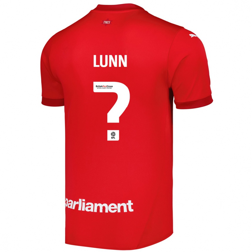 נשים כדורגל Macy Lunn #0 אָדוֹם ג'רזי ביתית 2024/25