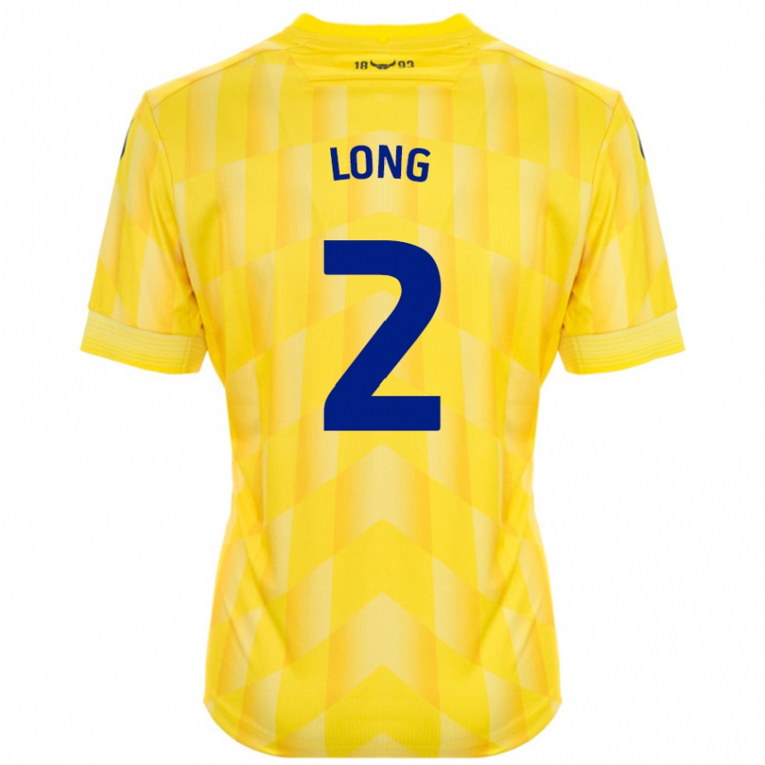 נשים כדורגל Sam Long #2 צָהוֹב ג'רזי ביתית 2024/25