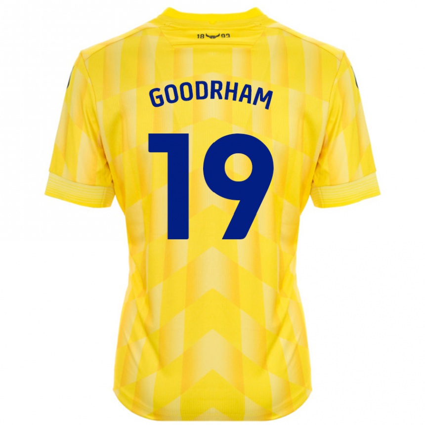 נשים כדורגל Tyler Goodrham #19 צָהוֹב ג'רזי ביתית 2024/25