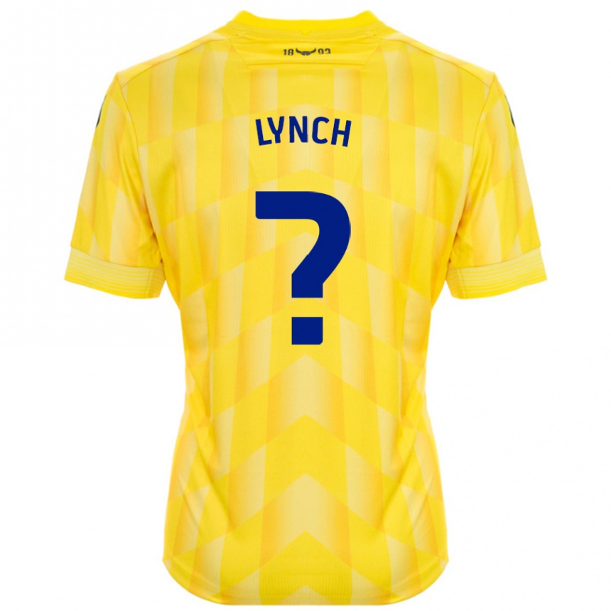 נשים כדורגל Bobby Lynch #0 צָהוֹב ג'רזי ביתית 2024/25