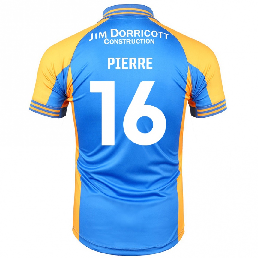 נשים כדורגל Aaron Pierre #16 ענבר כחול ג'רזי ביתית 2024/25
