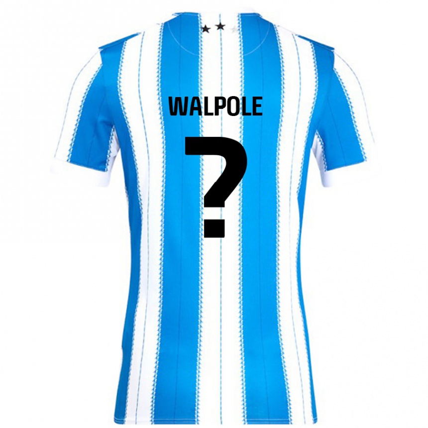 נשים כדורגל Alex Walpole #0 כחול לבן ג'רזי ביתית 2024/25