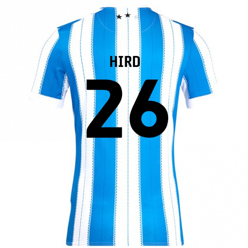 נשים כדורגל Kayley Hird #26 כחול לבן ג'רזי ביתית 2024/25