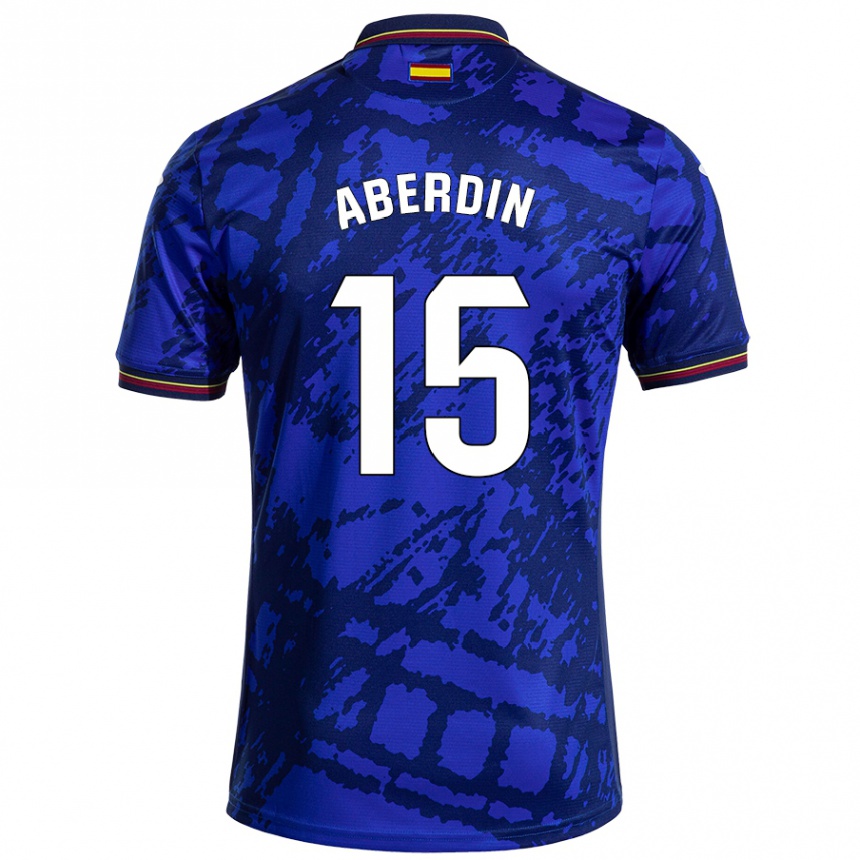 נשים כדורגל Nabil Aberdin #15 כחול כהה יותר ג'רזי ביתית 2024/25