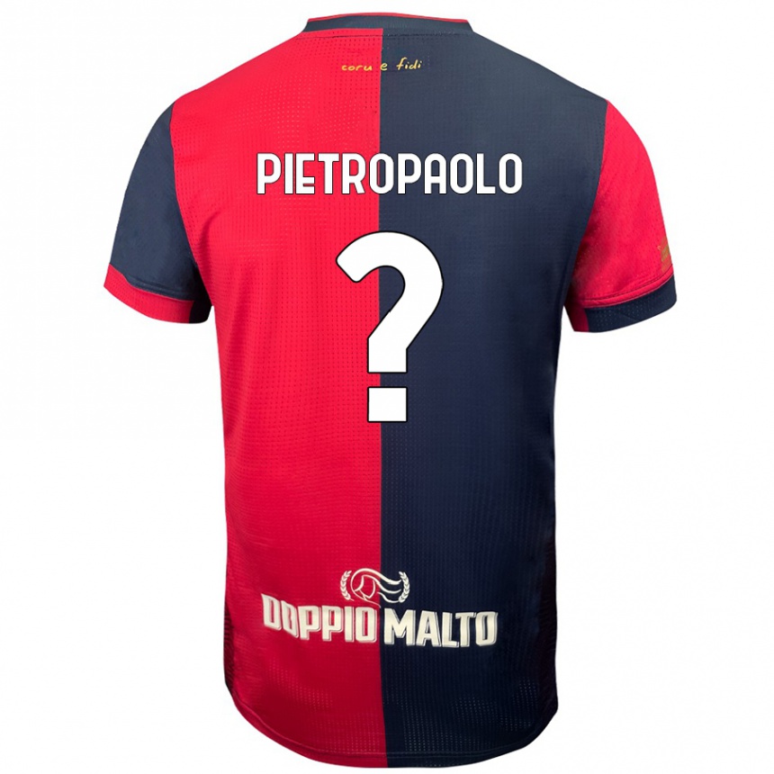 נשים כדורגל Mario Pietropaolo #0 אדום כחול כהה יותר ג'רזי ביתית 2024/25