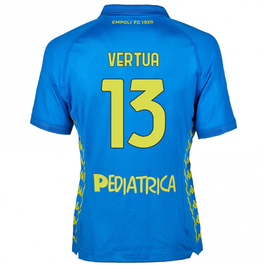 נשים כדורגל Filippo Vertua #13 כְּחוֹל ג'רזי ביתית 2024/25