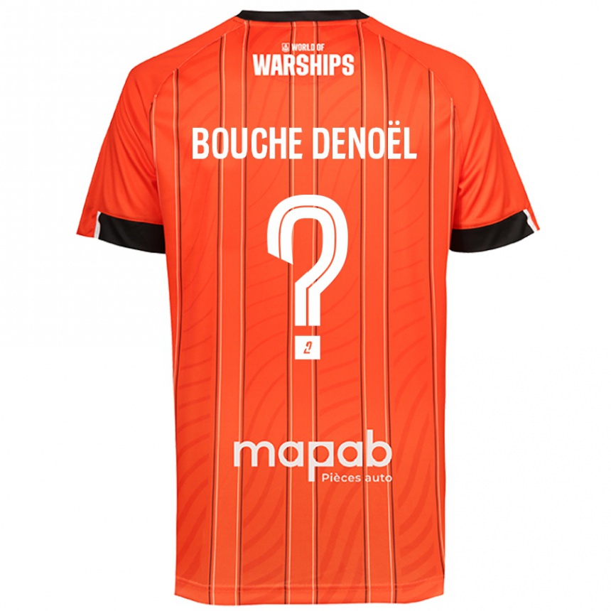 נשים כדורגל Max Bouche Denoël #0 כָּתוֹם ג'רזי ביתית 2024/25