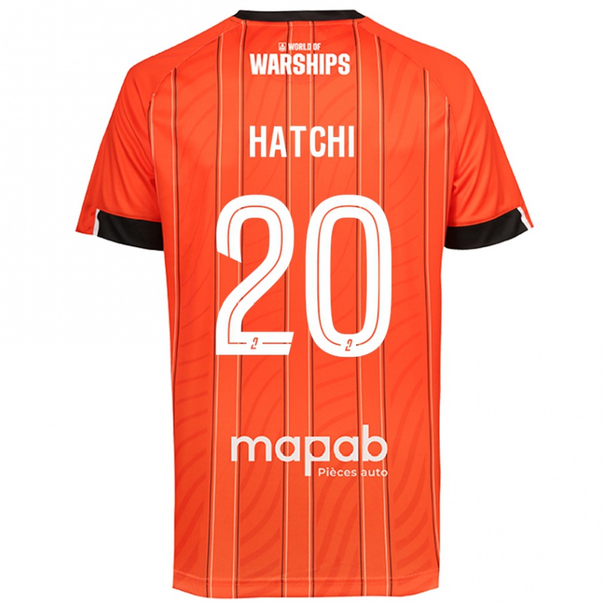 נשים כדורגל Jérémy Hatchi #20 כָּתוֹם ג'רזי ביתית 2024/25