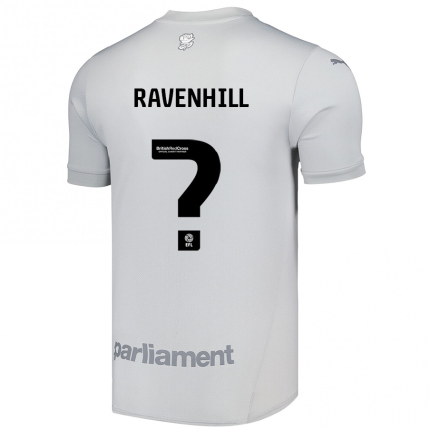 נשים כדורגל Rogan Ravenhill #0 אפור כסף הרחק ג'רזי 2024/25