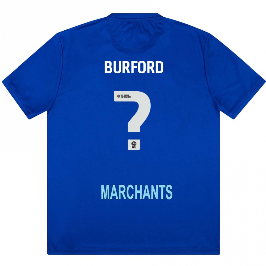 נשים כדורגל Archie Burford #0 יָרוֹק הרחק ג'רזי 2024/25
