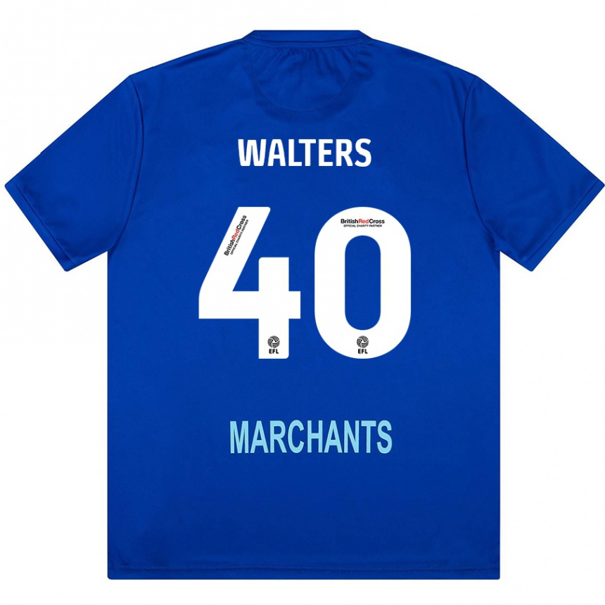 נשים כדורגל Cameron Walters #40 יָרוֹק הרחק ג'רזי 2024/25