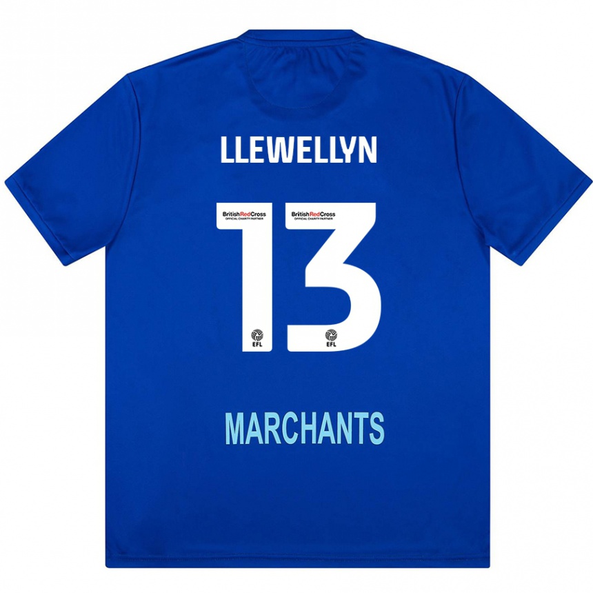 נשים כדורגל Ffion Llewellyn #13 יָרוֹק הרחק ג'רזי 2024/25