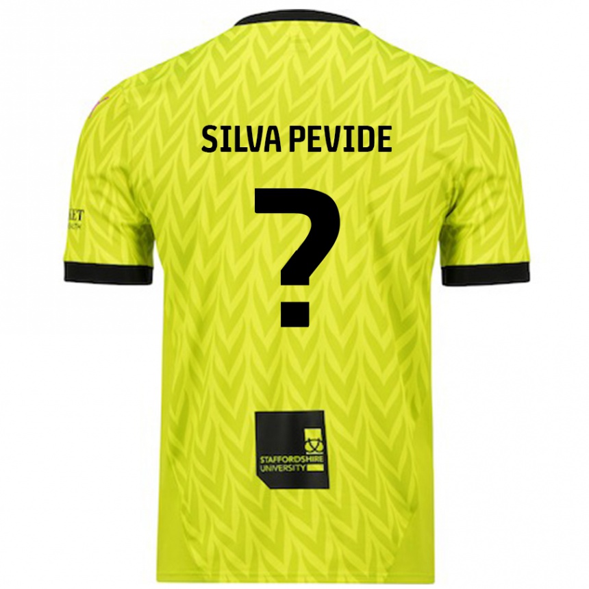 נשים כדורגל Joao Silva Pevide #0 ירוק פלורסנט הרחק ג'רזי 2024/25