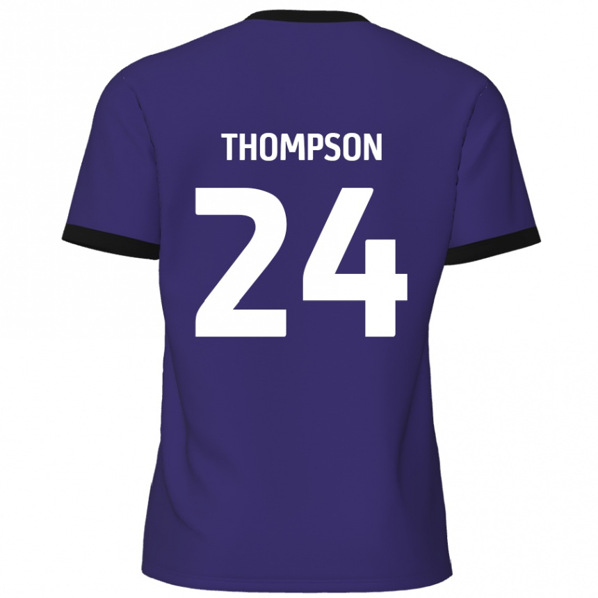 נשים כדורגל Ben Thompson #24 סָגוֹל הרחק ג'רזי 2024/25