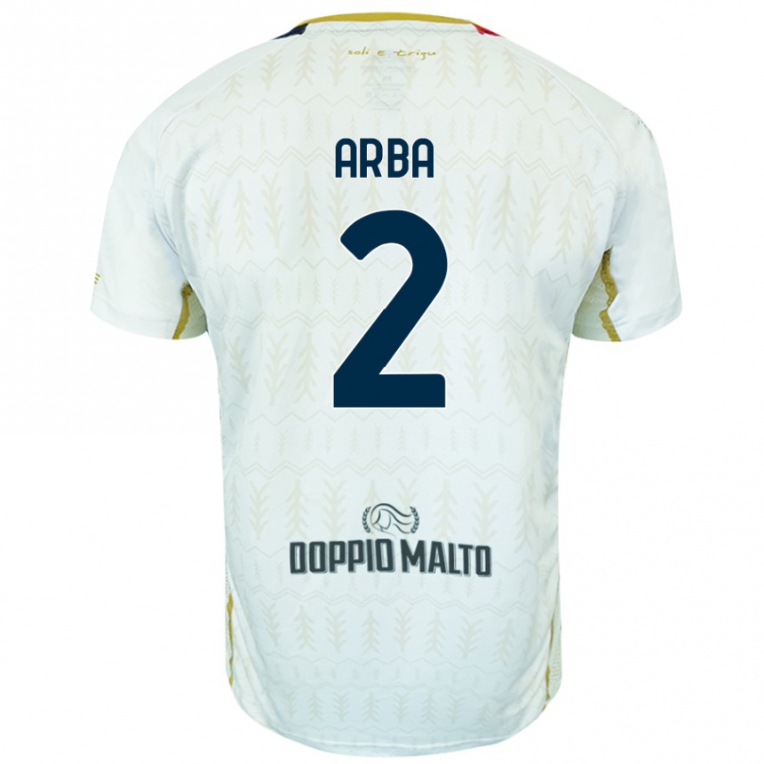 נשים כדורגל פדריקו ארבע #2 לָבָן הרחק ג'רזי 2024/25