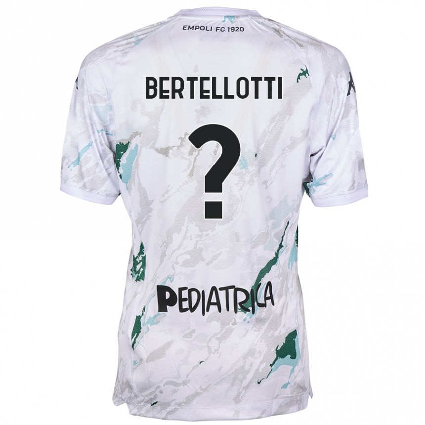 נשים כדורגל Giacomo Bertellotti #0 אָפוֹר הרחק ג'רזי 2024/25