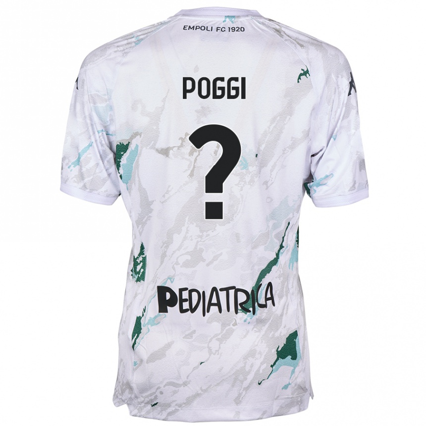 נשים כדורגל Riccardo Poggi #0 אָפוֹר הרחק ג'רזי 2024/25