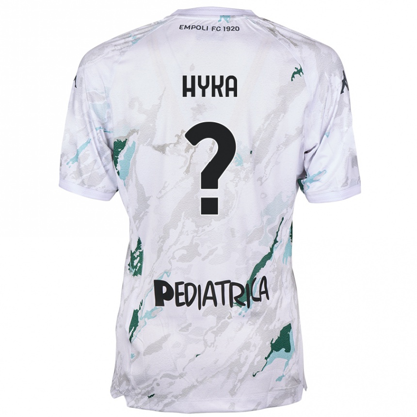 נשים כדורגל Denaldo Hyka #0 אָפוֹר הרחק ג'רזי 2024/25
