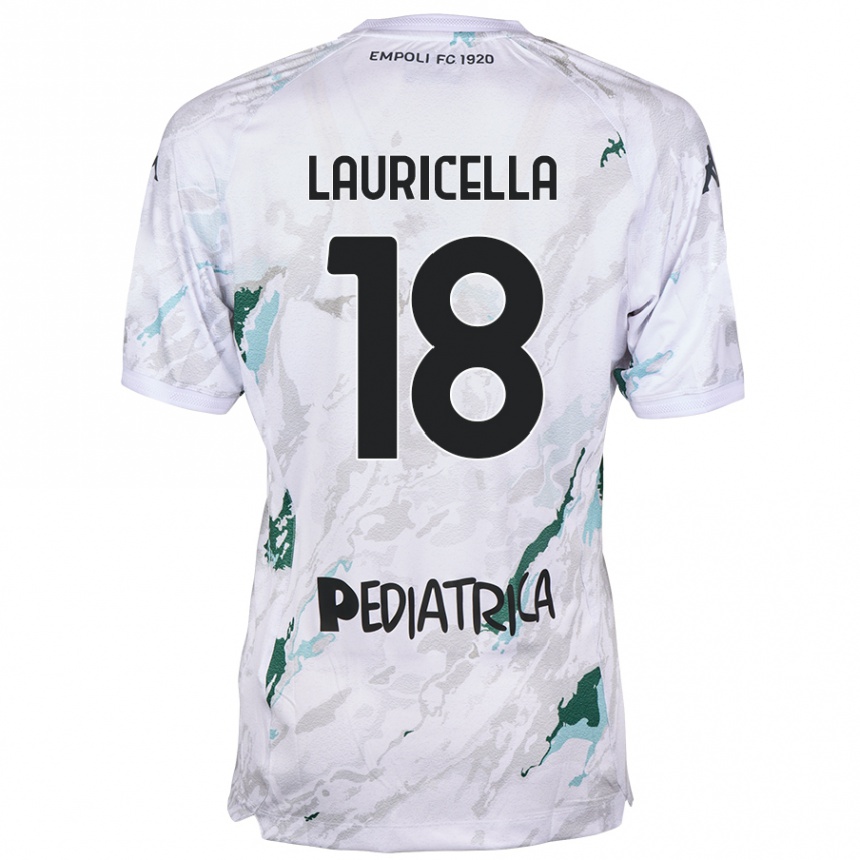 נשים כדורגל Giovanni Lauricella #18 אָפוֹר הרחק ג'רזי 2024/25
