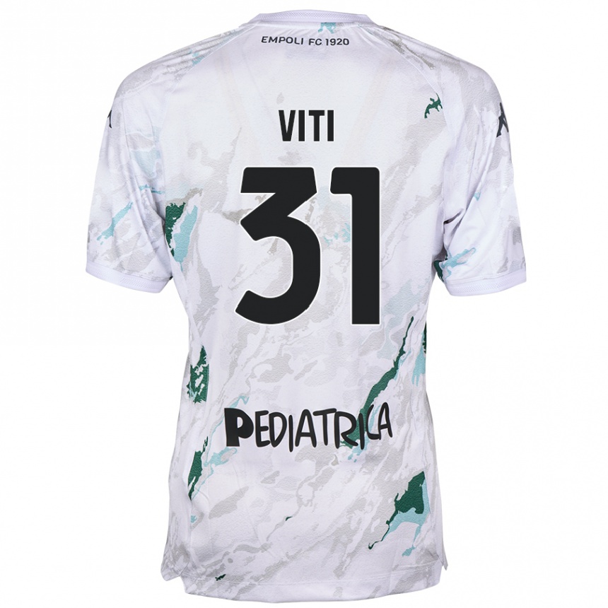 נשים כדורגל Vittorio Viti #31 אָפוֹר הרחק ג'רזי 2024/25